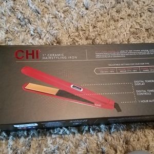Chi 1" ceramic hairstyling flat iron